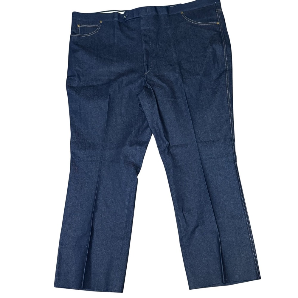 Sansabelt Jaysport By Jaymart Mens Jeans Straight Slacks Vintage Denim 50X30 NWT